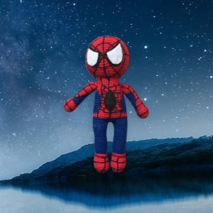 SpiderMan - Peluche Crochetée Main