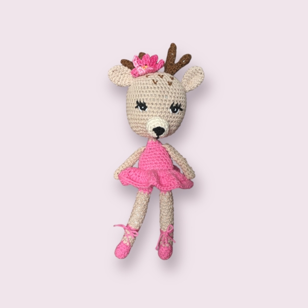 Féérique Cerf Ballerine Breton – 25 cm environ