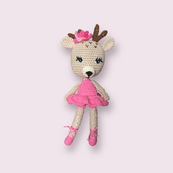 Féérique Cerf Ballerine Breton – 25 cm environ