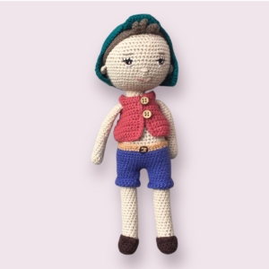 Ronan, le garçonnet crocheté - Compagnon de jeu idéal