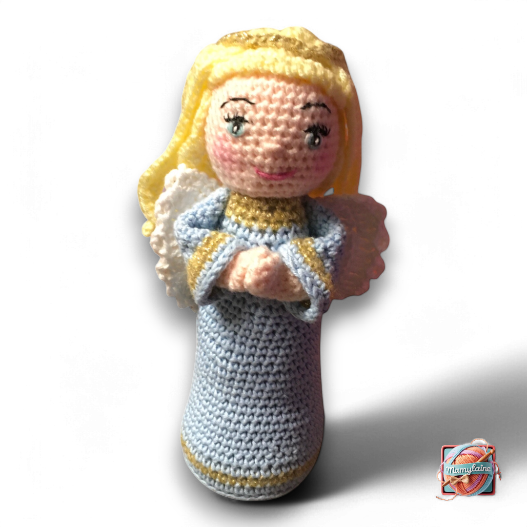 Ange de l_Annonciation - Création Artisanale Unique(2)