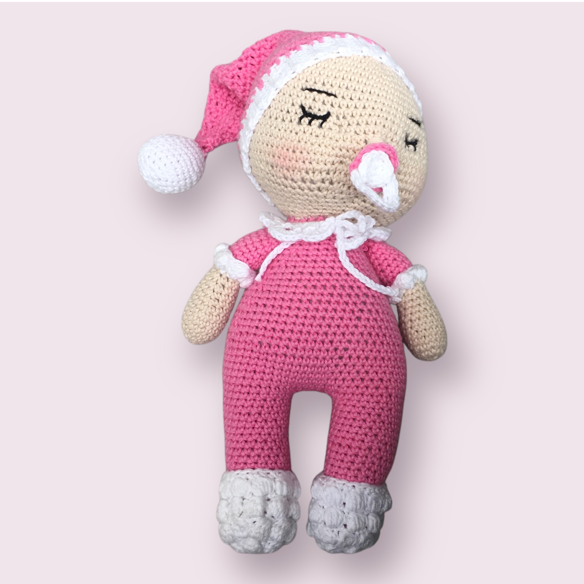 Poupée bébé crochet fait main