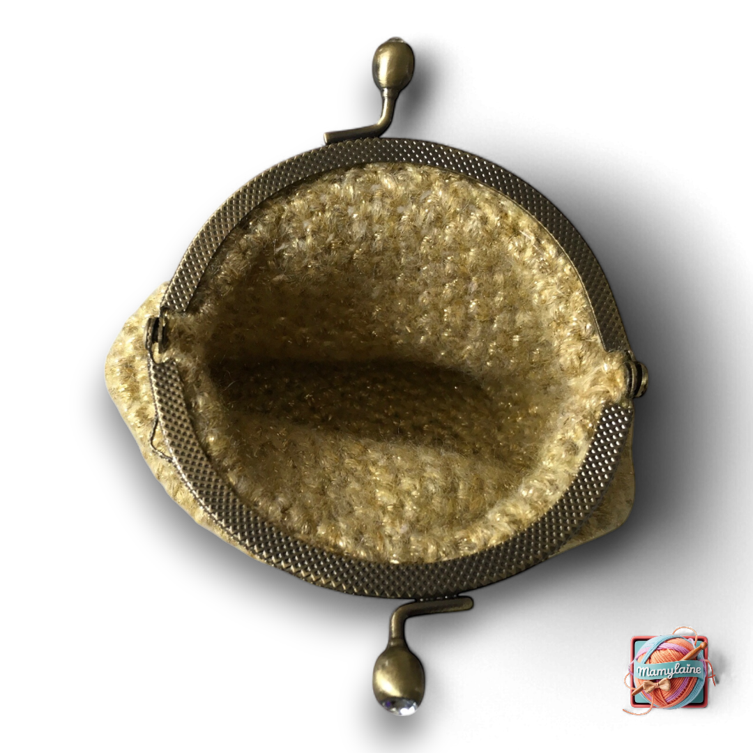 Porte-Monnaie Doré - Brillant et Élégant