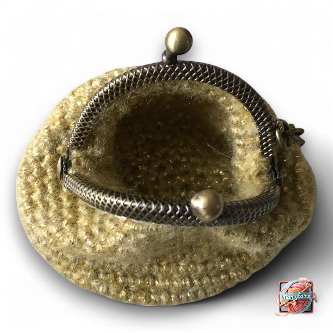 Mini Porte-Monnaie Or - Pétillant et Pratique 2 Mini Porte-Monnaie Or - Pétillant et Pratique