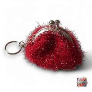 Mini Porte-Monnaie Rouge - Douceur et Brillance(1)