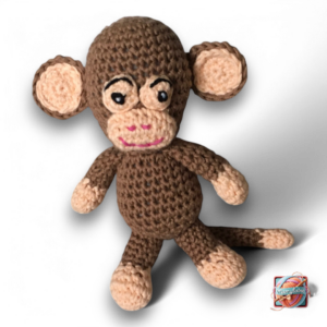 Ouistiti - Petit Singe en Peluche Fait Main(2)
