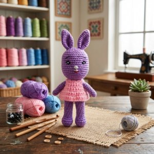 Lapin mauve